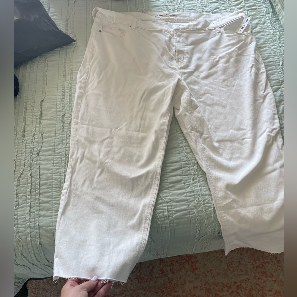 White Boyfriend Jeans